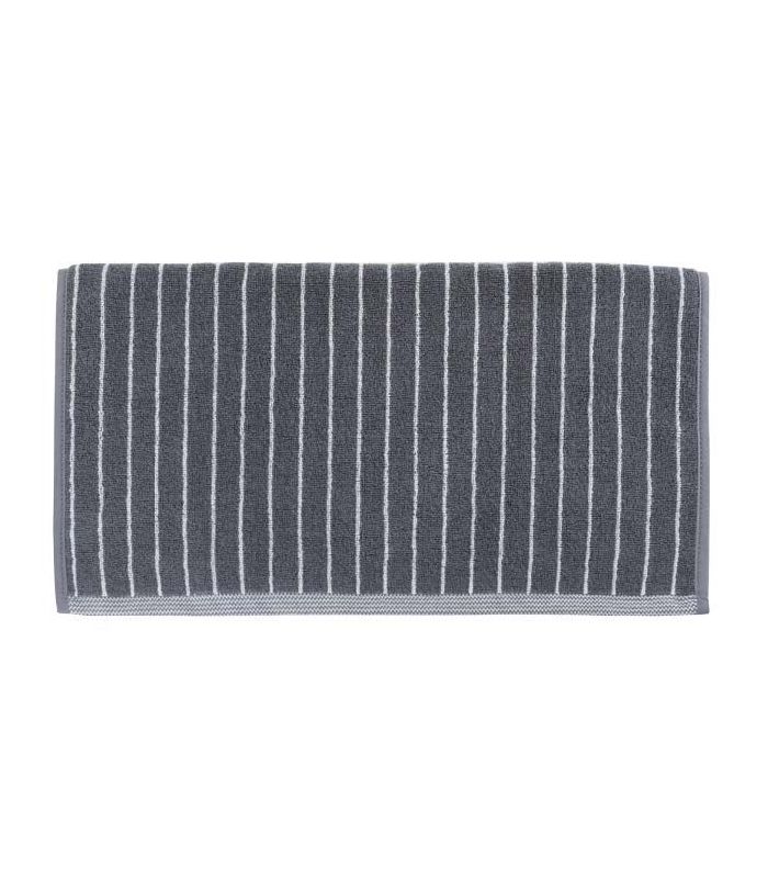 Serviette Milano 50x100cm coton/modal anthracite Serviette Milano 50x100cm coton/modal anthracite
