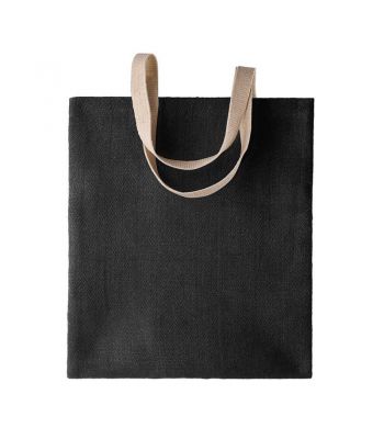 Sac en toile de jute teint 100% naturel