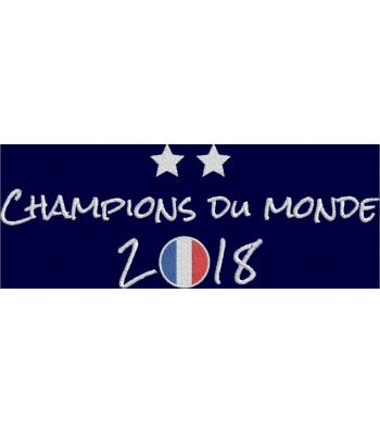 broderie seule CHAMPIONS DU MONDE