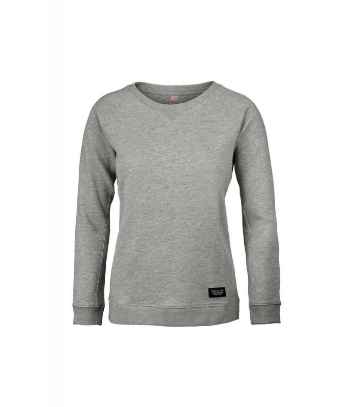 Sweatshirt Newport femme gris