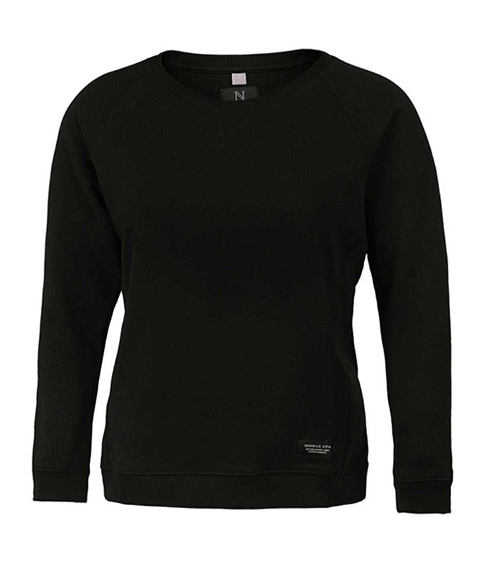 Sweatshirt Newport femme noir