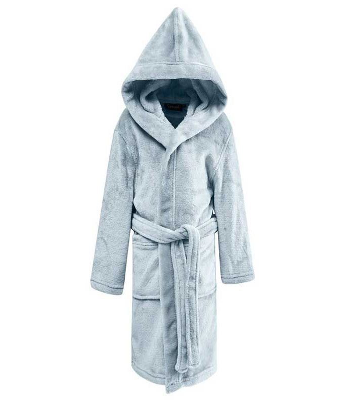 Peignoir polaire enfant à capuche Komo - Komo - Cashmere, Taille Komo - 5/6 ans