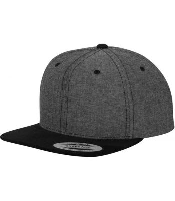 Snapback en daim Chambray FLEXFIT by Yupoong