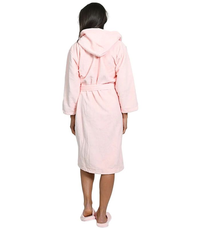 Peignoir capuche Cozy Soft poudre