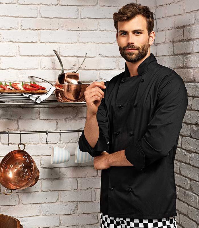 Veste de cuisinier à manches longues Cuisine