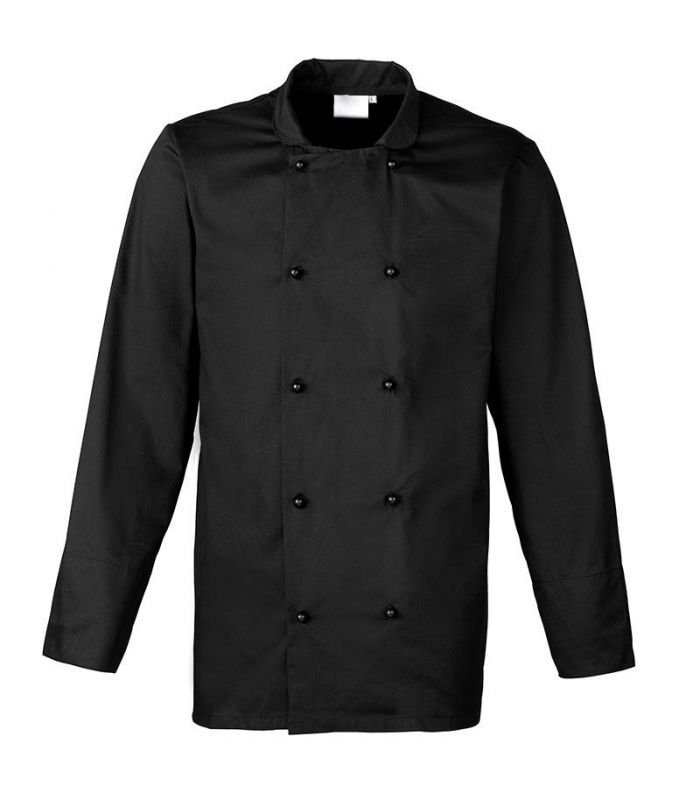 Veste de cuisinier à manches longues Cuisine noir