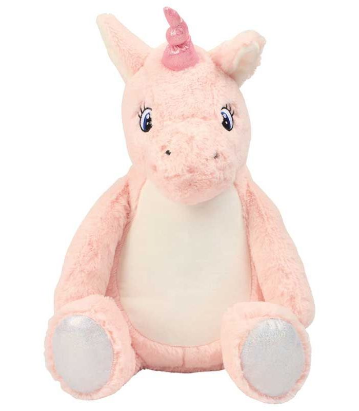 Peluche Licorne rose