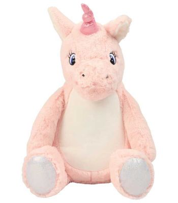 Peluche Licorne rose