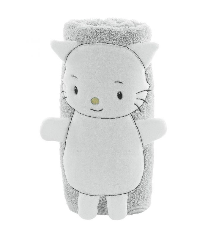 Serviette de toilette "Chatounet" 50x90cm 450gr/m² Serviette de toilette "Chatounet" 50x90cm 450gr/m²