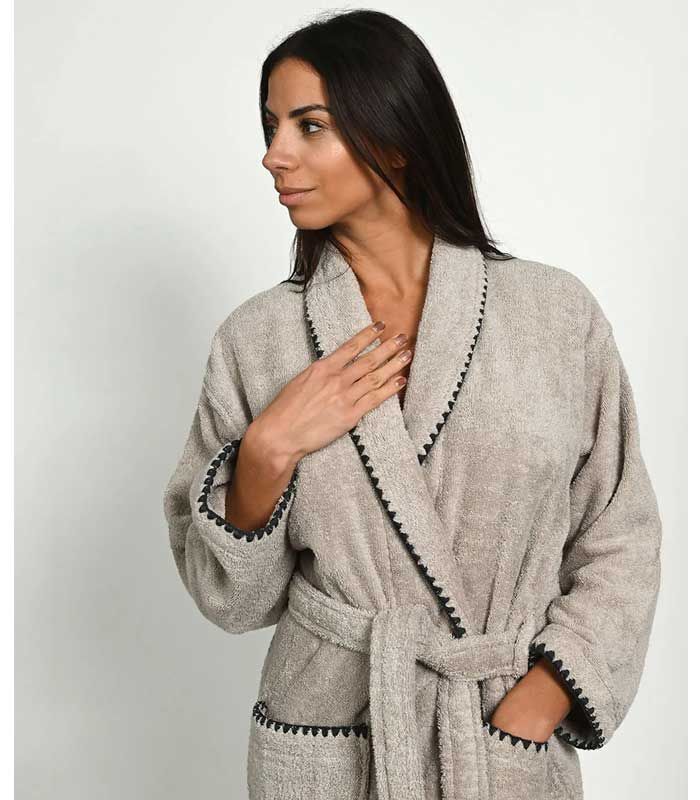 Peignoir 400g Casa Borgo sable
