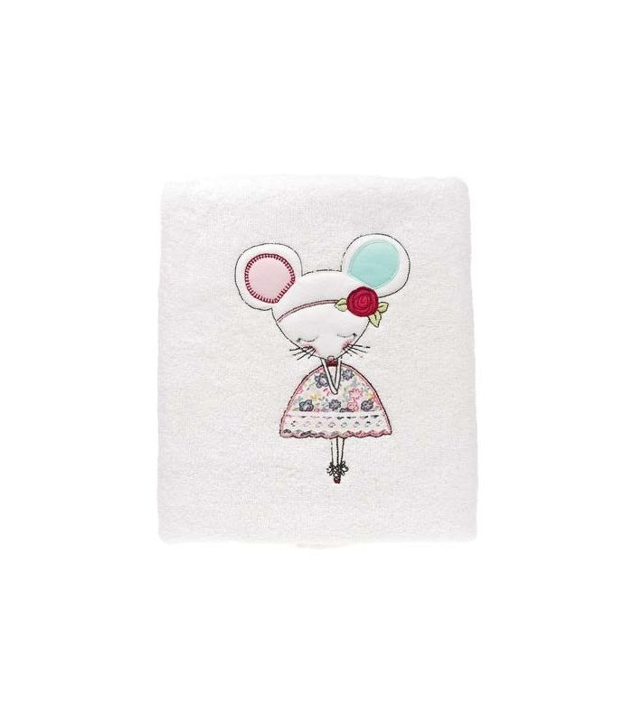 Drap de Douche "Sourisette" 70x130cm 450gr/m² Drap de Douche "Sourisette" 70x130cm 450gr/m²