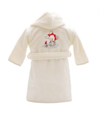 Peignoir Et Poncho Enfant Personnalisable Label Broderie