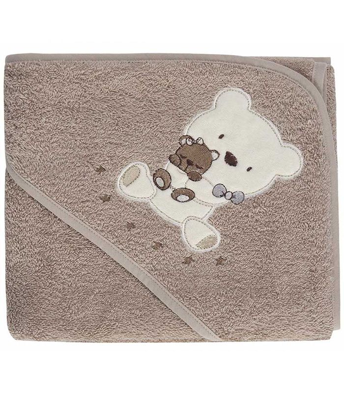 Cape de bain Paddy 75x75cm 100% coton Cape de bain Paddy 75x75cm 100% coton