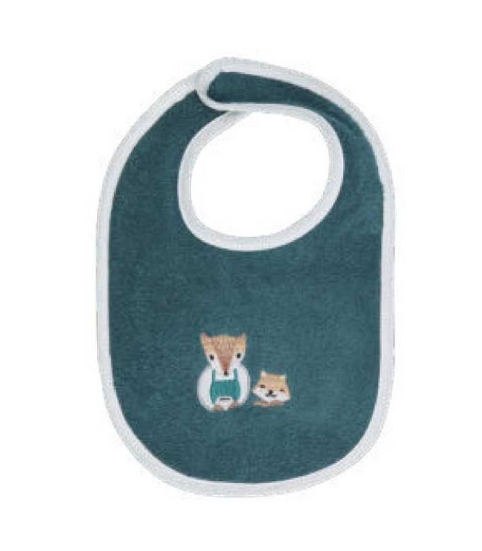 Bavoir Baby Fox 100% coton 450g/m² Bavoir Baby Fox 100% coton 450g/m²