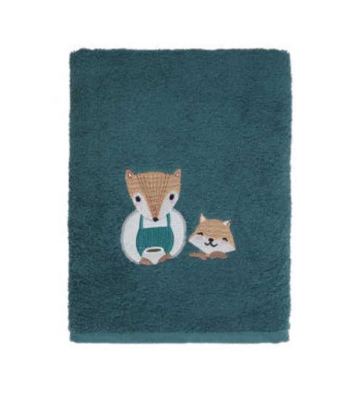 Drap de douche Baby Fox 70x130cm 100% coton Drap de douche Baby Fox 70x130cm 100% coton
