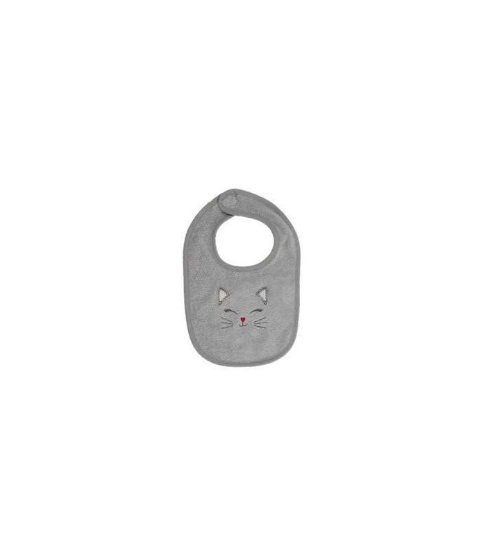 Bavoir Chat Kooky 100% coton 450gr/m² Bavoir Chat Kooky 100% coton 450gr/m²