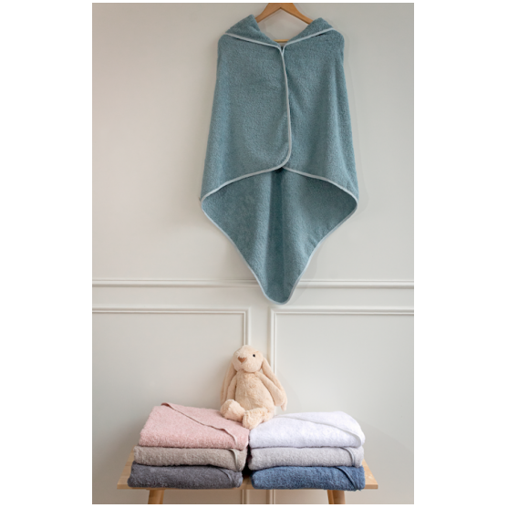 Cape de bain 100x100cm 100% coton bio Cape de bain 100x100cm 100% coton bio