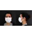 Pack Masques tissu antiprojection lavable 25 fois (vendu par 4)