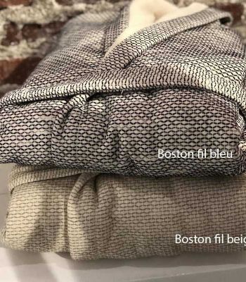 Peignoir capuche "Boston" 100% coton