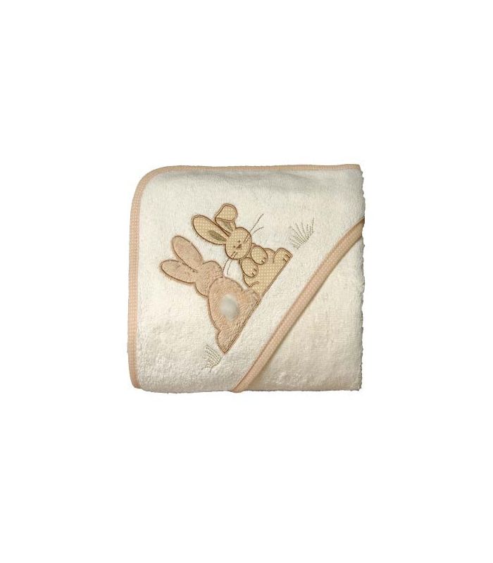 Cape de Bain "Pompon le lapin" 450gr/m² Cape de Bain "Pompon le lapin" 450gr/m²