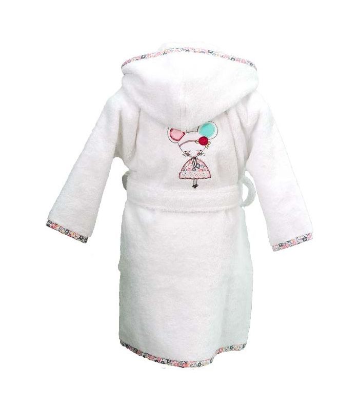 Peignoir fille "Sourisette" Peignoir fille "Sourisette"