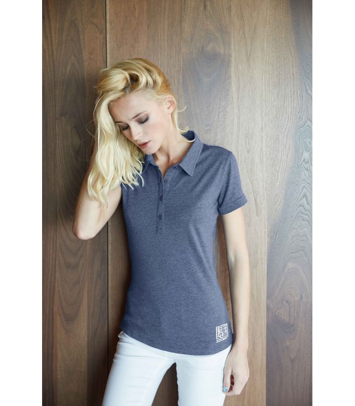 Polo manches courtes femme BY RAMZI SAIBI Polo manches courtes femme BY RAMZI SAIBI