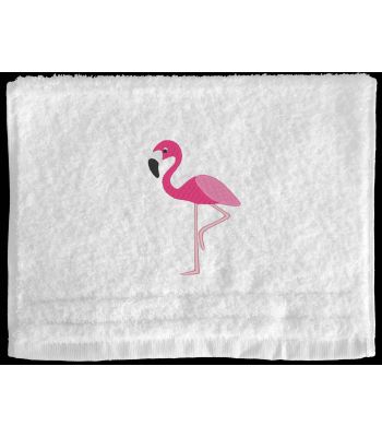 Drap de douche Flamant Rose 70x140cm