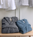 Peignoir enfant 100% coton bio 450g/m²