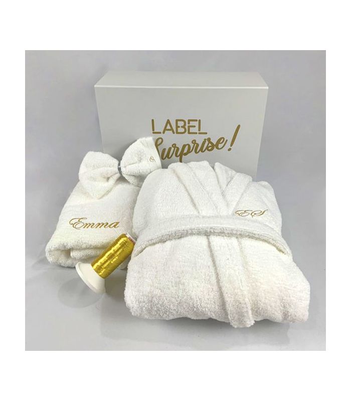 Coffret Label Surprise Ensemble Peignoir Bio Coffret Label Surprise Ensemble Peignoir Bio
