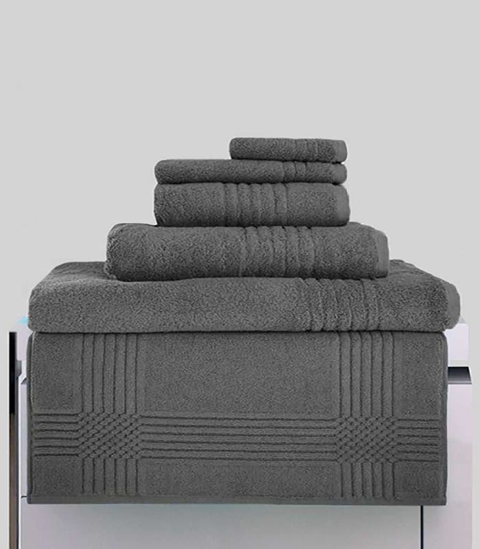Maxi Drap de Bain "Extra Moelleux" 700gr/m² 100% coton Anthracite