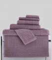 Maxi Drap de Bain "Extra Moelleux" 700gr/m² 100% coton Aubergine