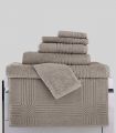 Maxi Drap de Bain "Extra Moelleux" 700gr/m² 100% coton Taupe