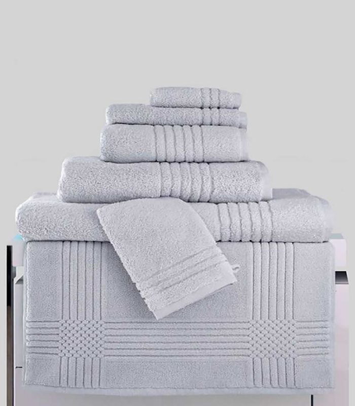 Maxi Drap de Bain "Extra Moelleux" 700gr/m² 100% coton Gris Perle