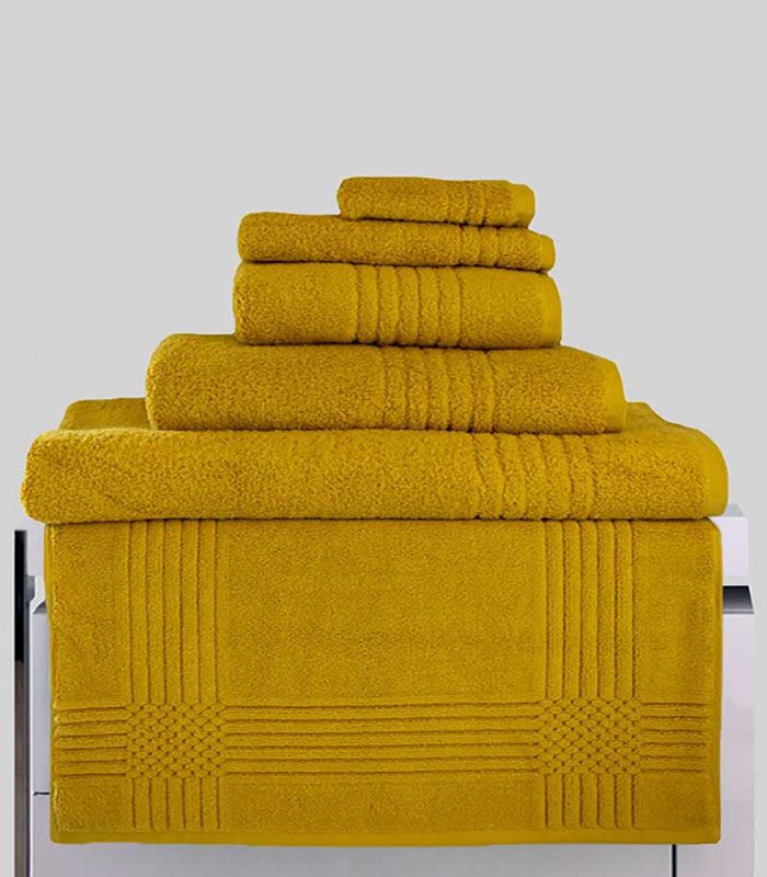 Maxi Drap de Bain "Extra Moelleux" 700gr/m² 100% coton Safran