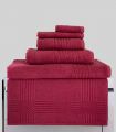 Maxi Drap de Bain "Extra Moelleux" 700gr/m² 100% coton Framboise