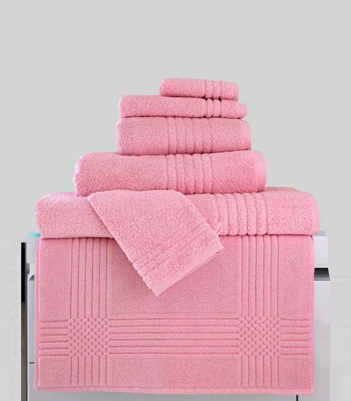 Gant de toilette "Extra Moelleux" 700gr/m² 100% coton Rose