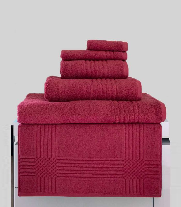 Gant de toilette "Extra Moelleux" 700gr/m² 100% coton Framboise