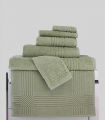 Gant de toilette "Extra Moelleux" 700gr/m² 100% coton Vert Sauge