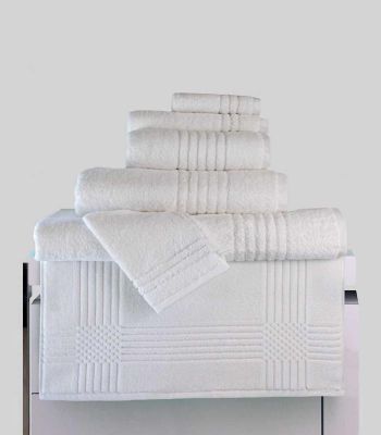 Serviette de Toilette "Extra Moelleux" 700gr/m² 100% coton Blanc