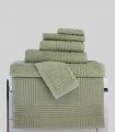 Serviette de Toilette "Extra Moelleux" 700gr/m² 100% coton Vert Sauge