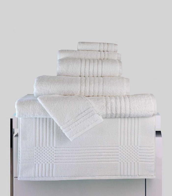 Tapis de Bain assorti ligne "Extra Moelleux" 50x80 1000gr/m² Blanc