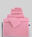 Tapis de Bain assorti ligne "Extra Moelleux" 50x80 1000gr/m² Rose
