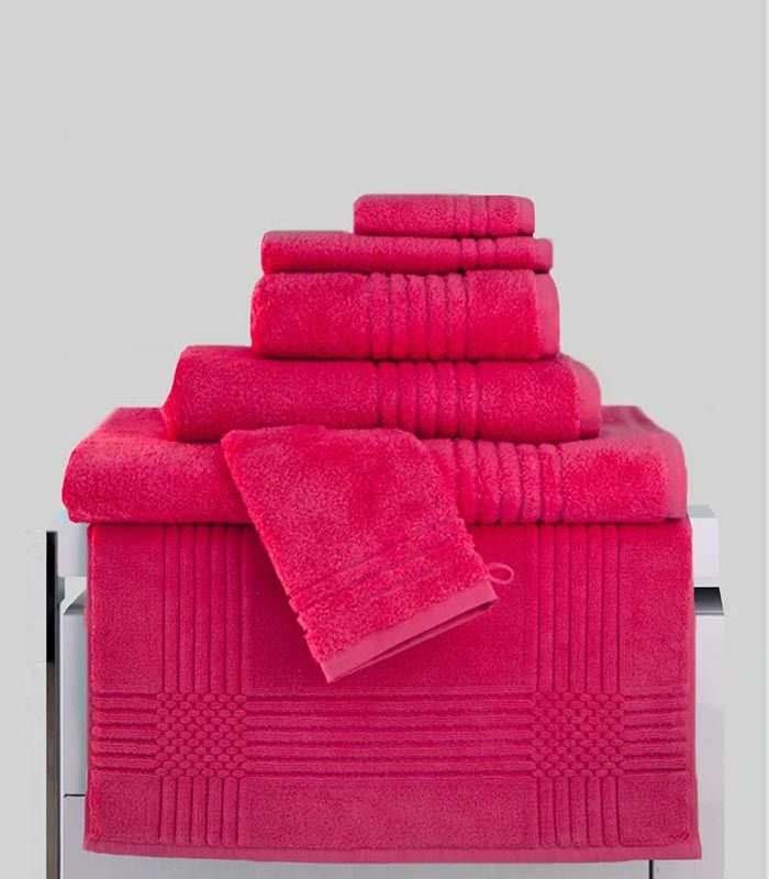 Tapis de Bain assorti ligne "Extra Moelleux" 50x80 1000gr/m² Fushia