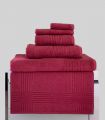 Tapis de Bain assorti ligne "Extra Moelleux" 50x80 1000gr/m² Framboise