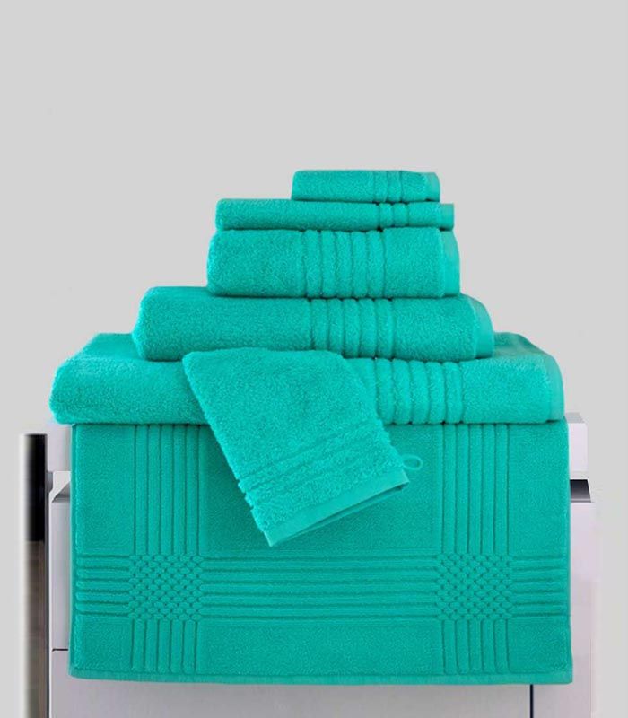 Tapis de Bain assorti ligne "Extra Moelleux" 50x80 1000gr/m² Turquoise