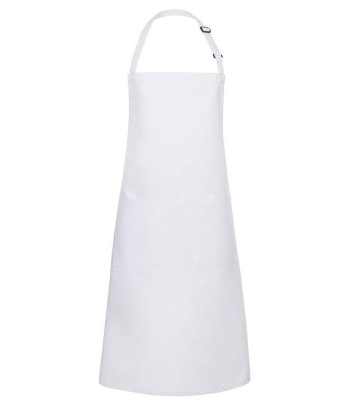 Tablier à bavette avec boucle et poche Tablier à bavette avec boucle et poche