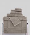 Tapis de Bain assorti ligne "Extra Moelleux" 50x80 1000gr/m² Taupe