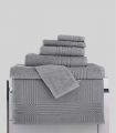 Tapis de Bain assorti ligne "Extra Moelleux" 50x80 1000gr/m² Silver