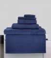 Tapis de Bain assorti ligne "Extra Moelleux" 50x80 1000gr/m² Marine