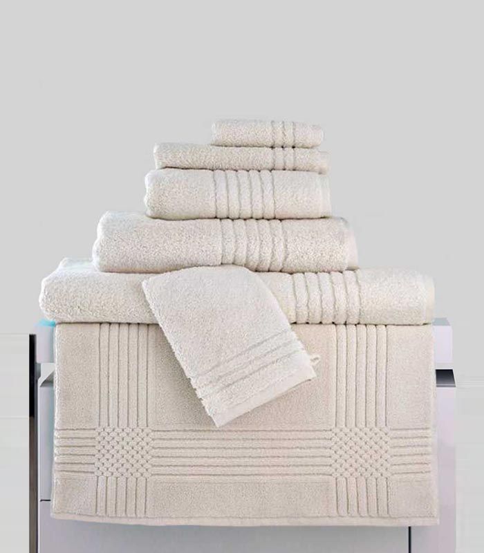 Tapis de Bain assorti ligne "Extra Moelleux" 50x80 1000gr/m² Ecru